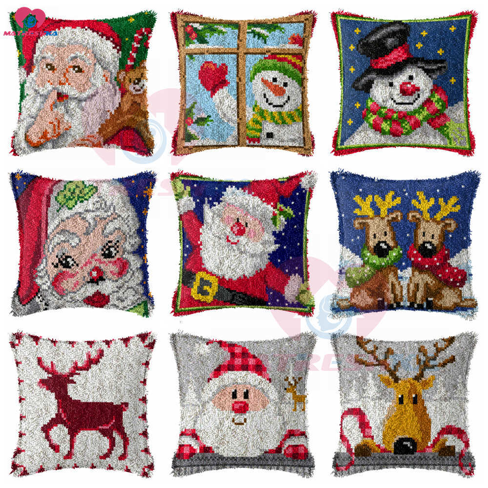 2019 Dropshipping Cartoon Latch Hook Kits Pillow Diy Handmade