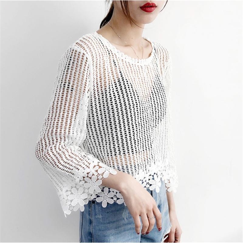 

2019 Spring Women Hollow Out Shawl Capes Summer Lady Kintted Wraps Lace Wrap Bolero Accessories Beach Coats Pullovers Tops WZ781, Black