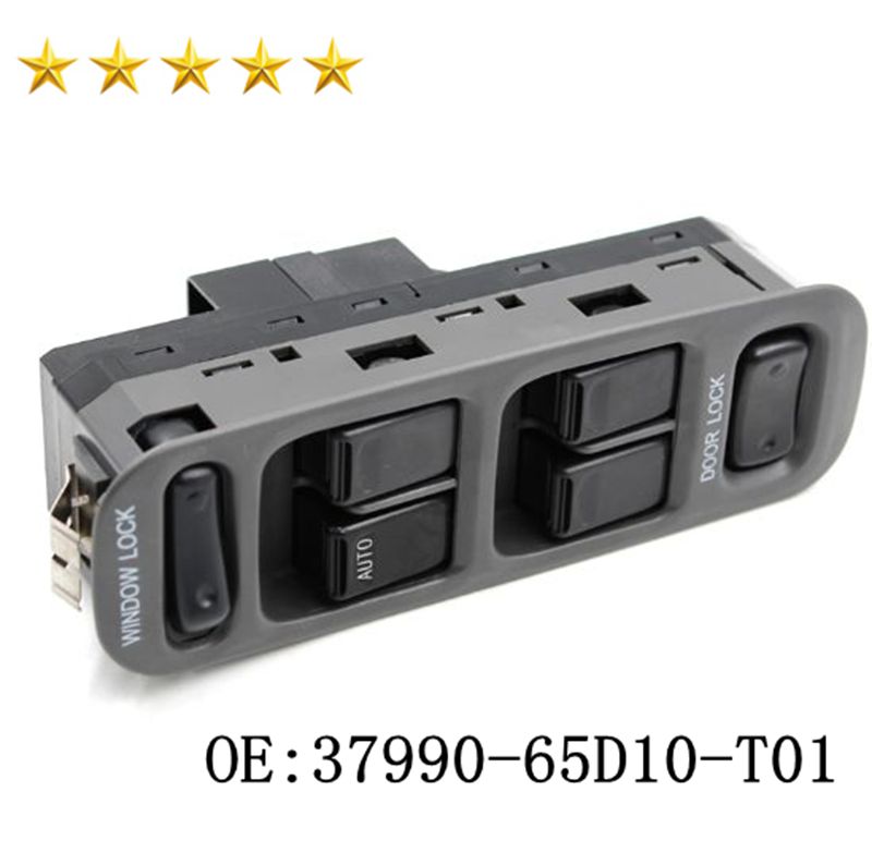 Electric Power Window Master Switch OEM 37990-65D10-T01 3799065D10T01 For Suzuki Grand Vitara XL-7 1999-2002 Car Window Switch