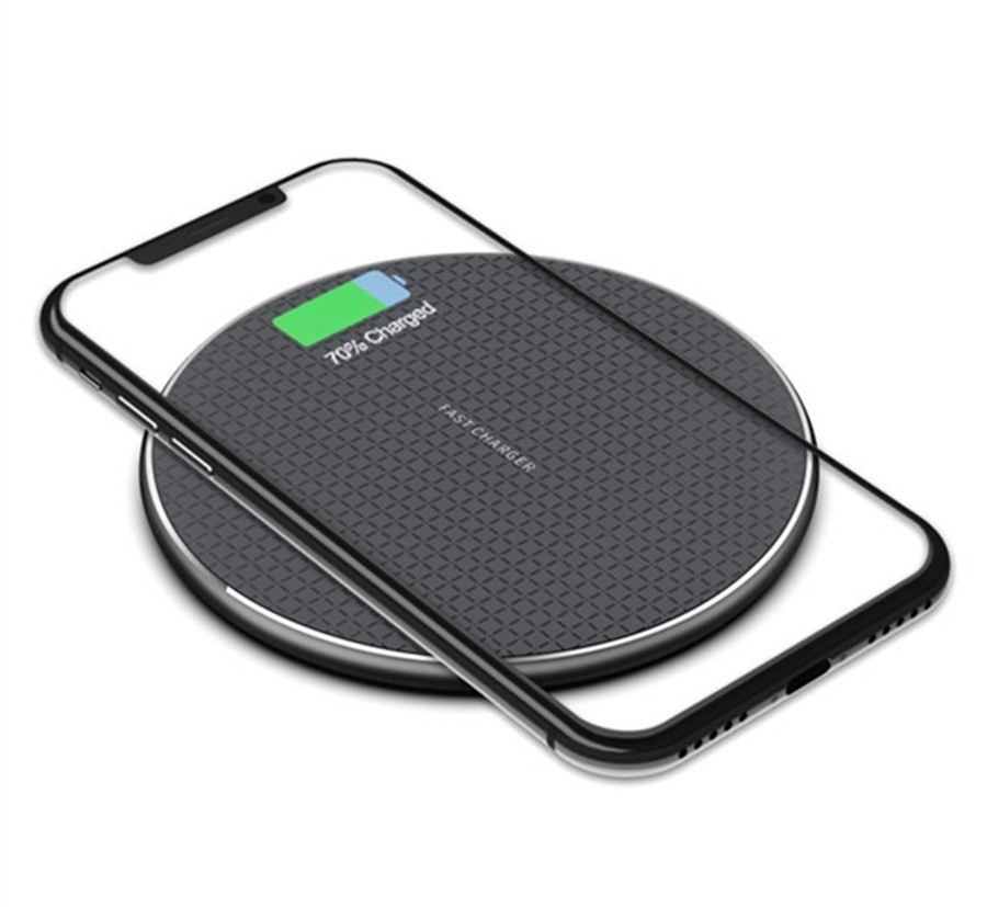 

For iPhone 11 XS MAX 10W Fast Wireless Charger Qi Quick Charging Wireless Charger For Samsung Galaxy Fold S10 S10+