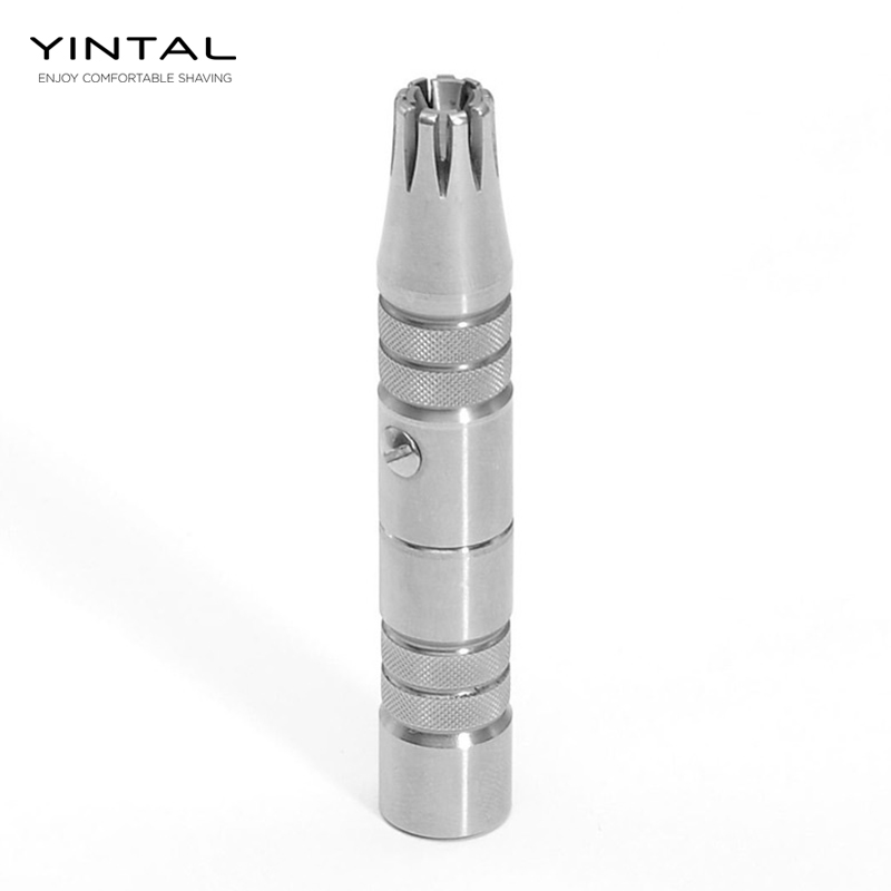stainless steel nose hair trimmer