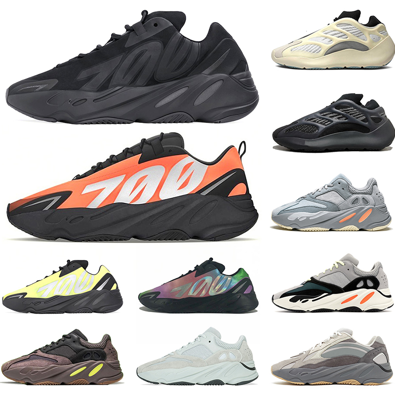 

Kanye West 700 Running Shoes Wave Runner Inertia Alvah Azael 700s V2 V3 Vanta Tephra Mens Womens Sports Sneakers Runners Size 36-45, Vanta 36-45