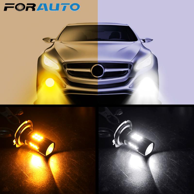 

2Pcs H8 H11 Led 9006 9005 Fog Lights Bulb 3030SMD 1200LM 6000K White Car Driving Running Lamp Auto Leds Light 12V 24V
