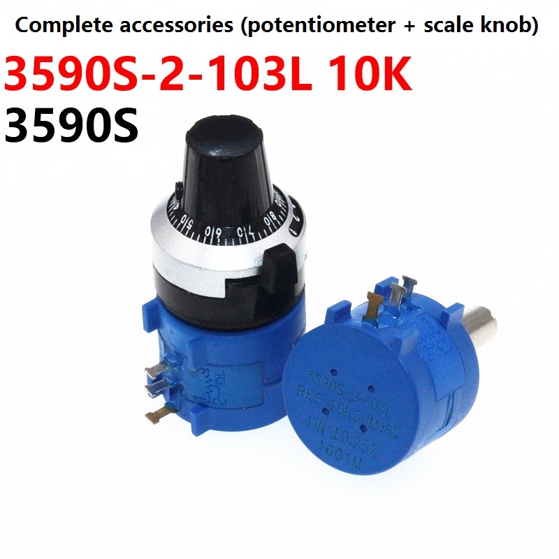 Multi-turn potentiometer 3590 3590S 10K 103 precision adjustable resistor-image-533026105