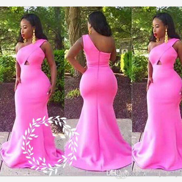 hot pink prom dresses 2019