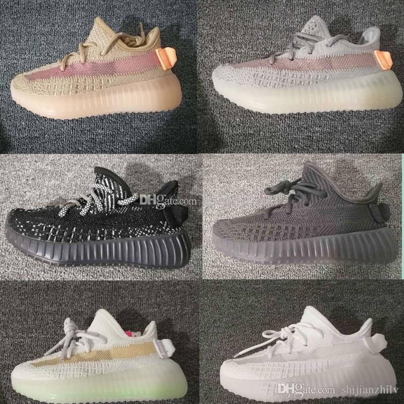 meilleure qualité Enfants Garçons Filles Chaussures de course enfant Hyperspace statique Triple blanc véritable forme Enfants Jeunes nourrissons