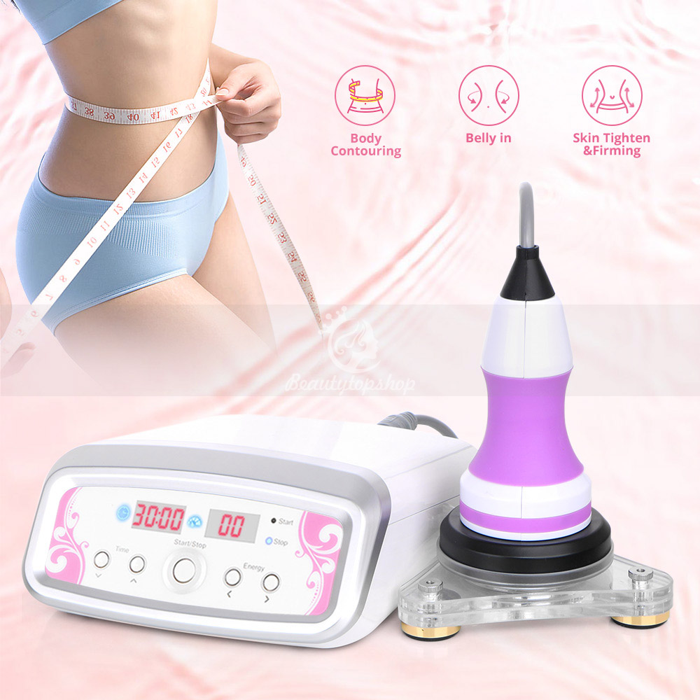 Promotion Cavitation 2.0 Mini Cavitation Minceur Machine 40K Ultrasons Ultrasons Perte De Poids Corps Sculptant Beauté Dispositif pour La Maison