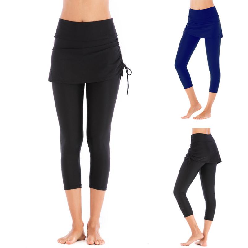 

Female Swimsuit Bottom Bikinis 2020 mujer Women High Waist Bikini Swim Pants Shorts Bottom Swimsuit Swimwear Bathing Solid Pant