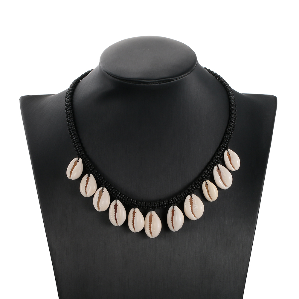 Nouvelle Vente Chaude Mer Shell Choker Collier Bijoux Bohème Plage Gland Collier Shell Chaîne Pour Les Femmes PendentifOcean