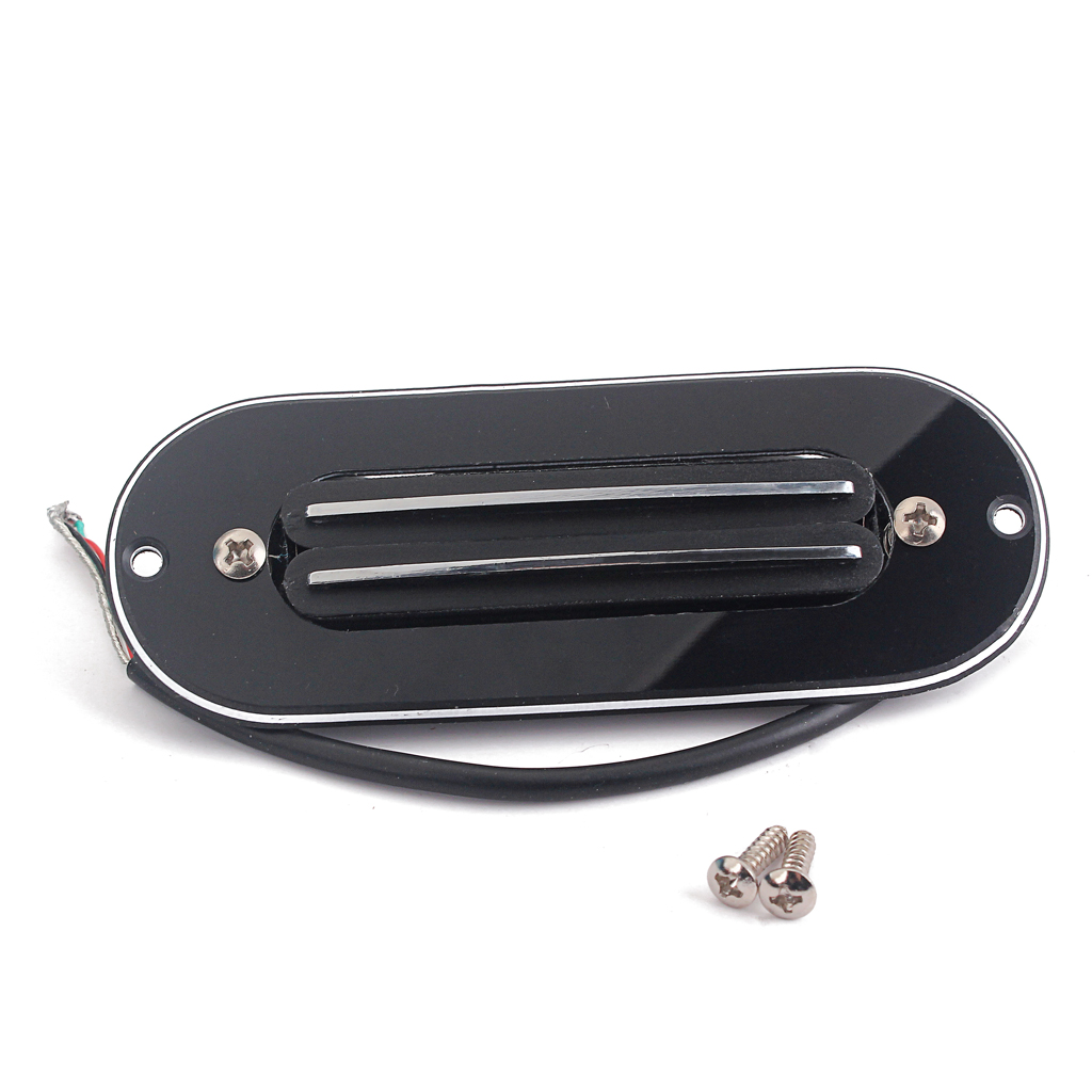 

Dual Hot Rail Humbucker Pickup for Acoustic Electric Cigar Box Guitar Parts