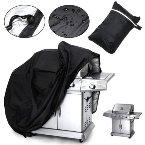 

2020 BBQ Cover Gas Barbecue Grill Cover Waterproof BBQ Dustproof Polyester Large For Gas Charcoal Electric Barbeque Grill