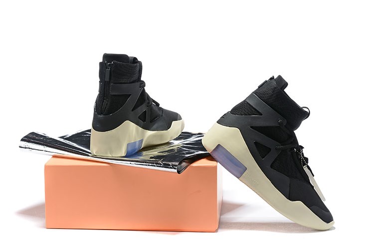 

Hot Sale-ght Bone Black Men shoes Fashion Fog Boots Real Leather, Orange white