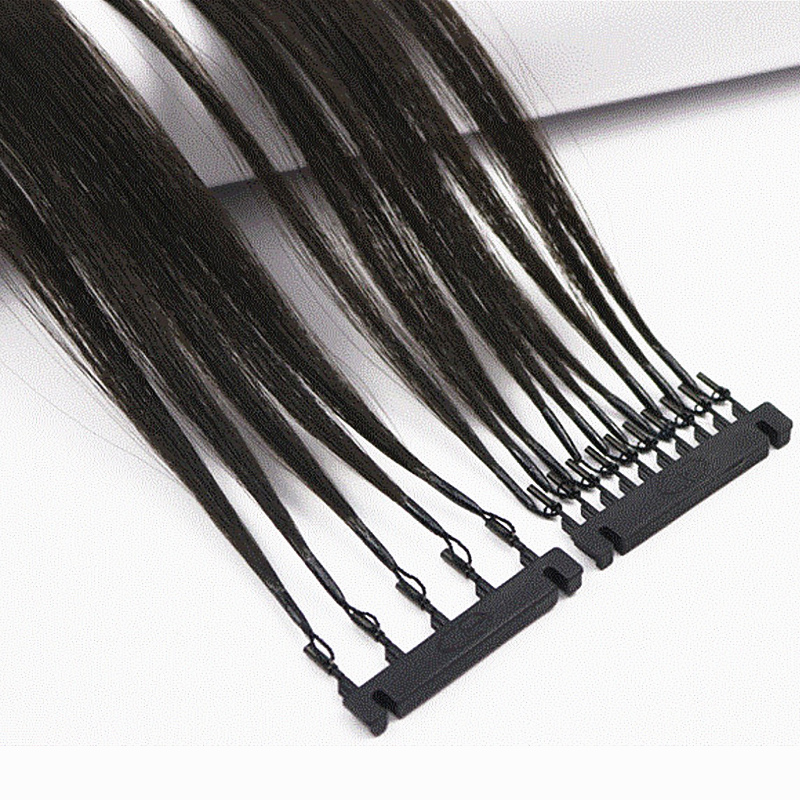 

Remy Human Hair Extension Fast to Install 6D Tip Hair Extension G2 20 24 28 Inches Simple Safe Efficient Human Hair Wig