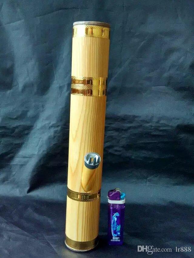 

Bakelite chimney Wholesale Glass bongs Oil Burner Glass Water Pipes Oil Rigs Smoking Free