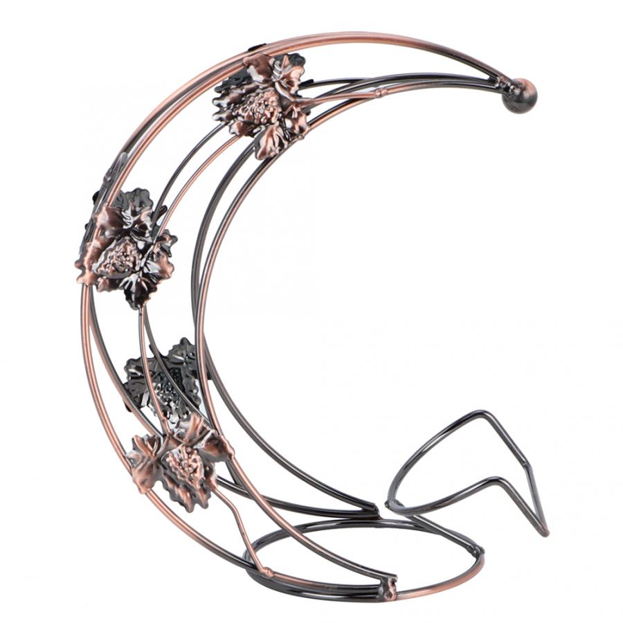 

Eurpean Style Iron Red Wine Rack Kitchen Bar Wine Bottles Holder Shelf Display Stand Organizer