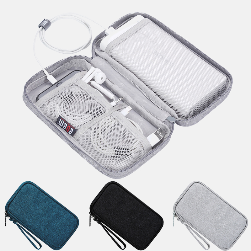 

Portable Power Source Storage Functional Bag Cable Data Line Earphone Electronic Gadgets Bags Outdoor Luggage Travel Organizer