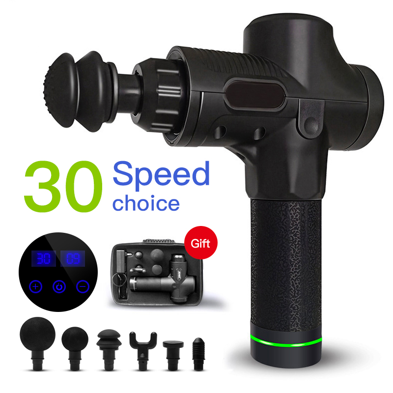 Tissue Massage Gun PRO Body Deep Muscle Massager Fascia Physiotherapy Massage for Relieving Pain Workout Fitness Machine-image-530173457
