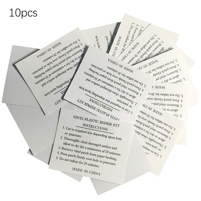 

10Pcs TPU Waterproof Transparent Outdoor Tent Jacket Repair Tape Patch Self Adhesive Nylon Sticker Cloth Patches Accessories