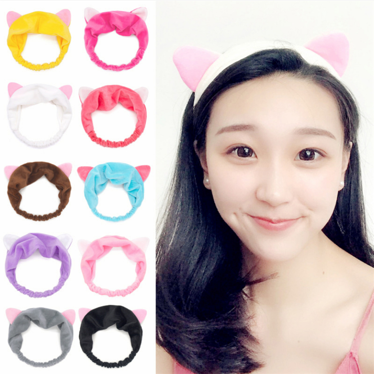 

Hot sale Wash Face Bow Hairbands 11 color Girls headband Headwear Hair Bands Turban hair accessories Girls hairband JJ44, #01