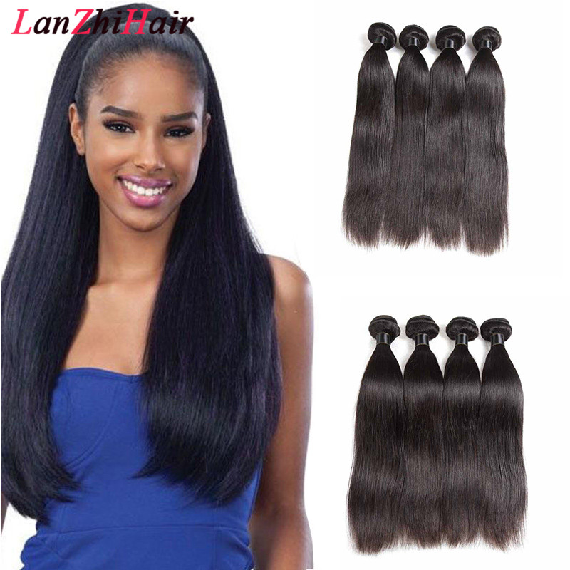 

Wholesale 8A Brazilian Straight Hair Bundles Unprocessed Brazilian Virgin Human Hair Extensions Straight Brazilian Hair Straight 3pcs Lot