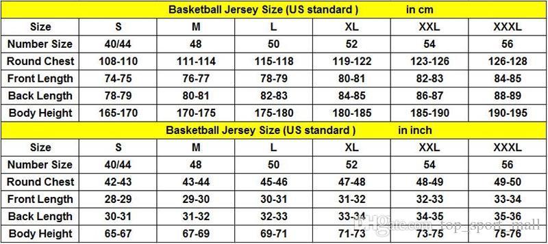 size 50 basketball jersey