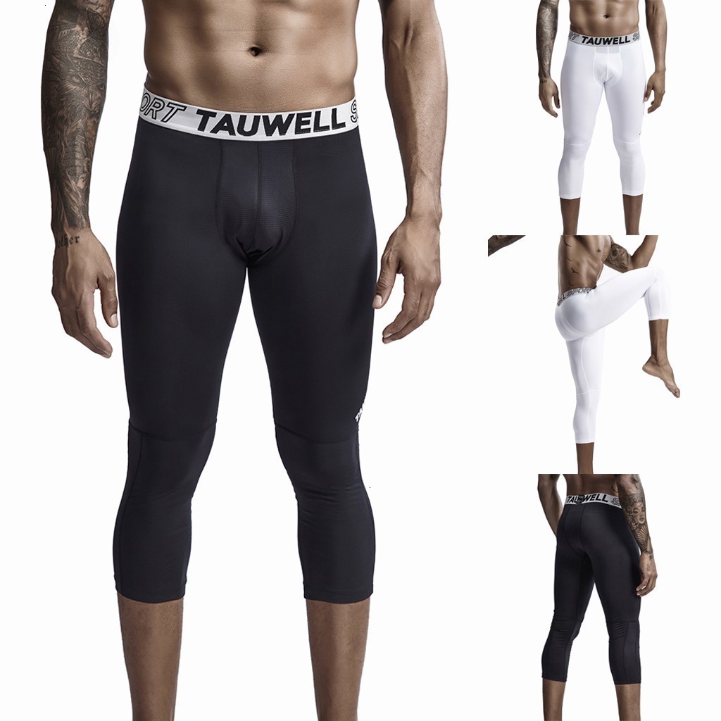 

New Sweatpants Men' streetwear Pants Fitness Men' New Style Fitness Exercise Quick-Drying Nine-Minute Pant Fashion Yoga Pant, Black