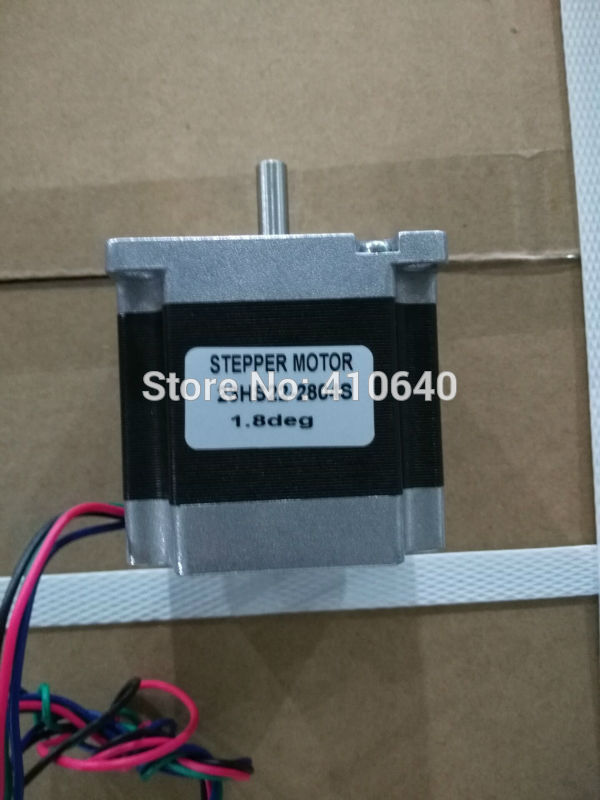 High torque Stepper Motor 23HS22-2804S L 56 mm Nema 23 with 1.8 deg 2.8 A 126 N.cm and bipolar 4 lead wires-image-463764516