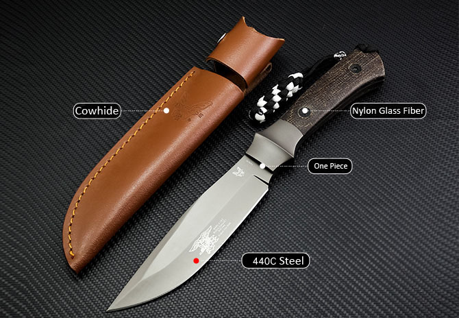 

The one BM 159/550/940 OEM Seal Glory Tactical Knife Fixed Blade Survival Knifes with ABS Handle 154CM DREAM Not BM42 Knives