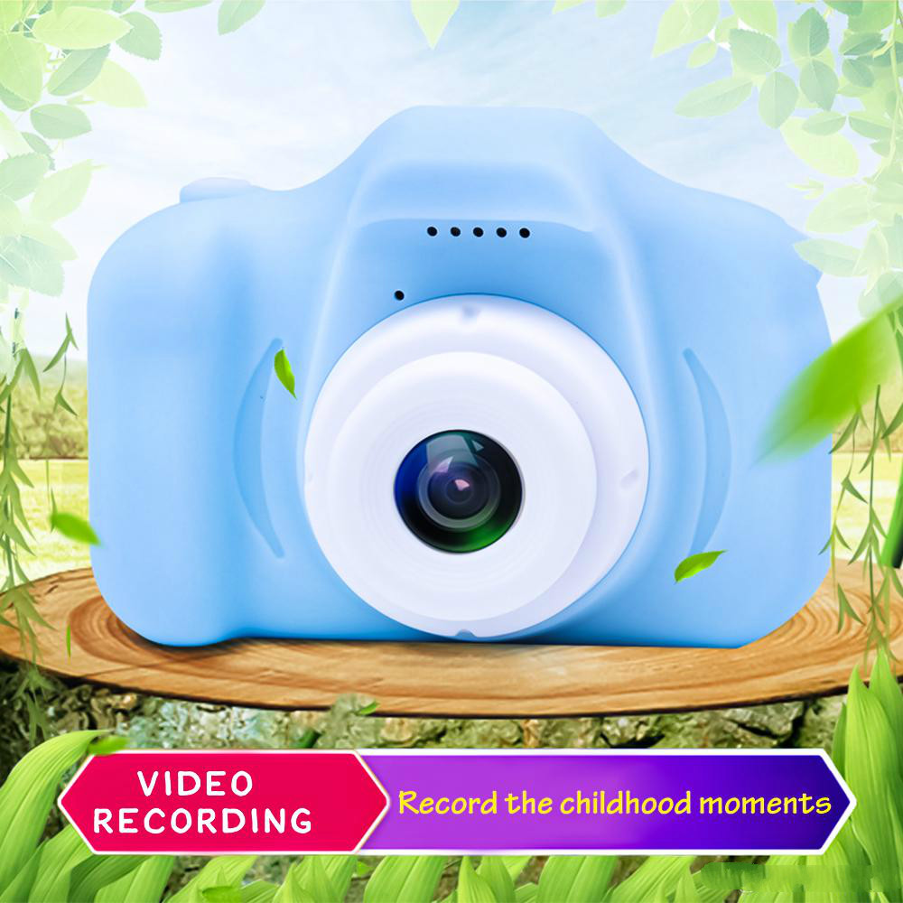 

2020 Hot Xmas for Kids Camera Children Mini Digital Camera Cute Cartoon Cam 13MP 8MP SLR Camera Toys for Birthday Gift 2 Inch Screen