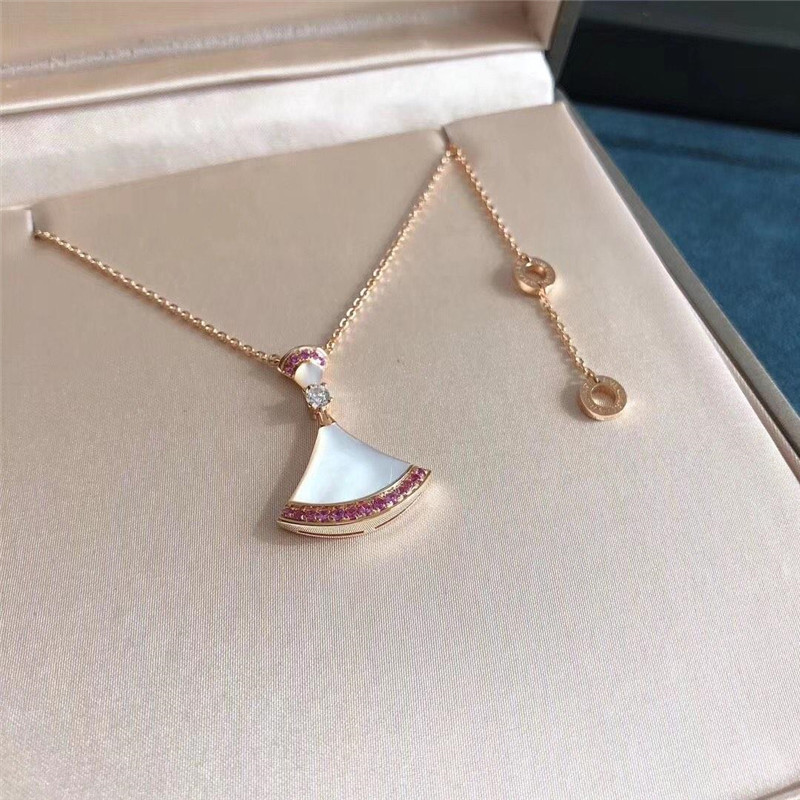 

necklaces jewelry S925 sterling silver Cubic Zircon necklaces women Gift Free shipping