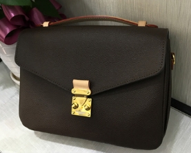 

Free shipping! Fashion genuine leather women's handbag shoulder bag 40780, Brown