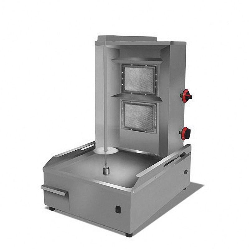 

Commercial Gas Grills Doner Kebab Barbecue Machine Roasted Autorotation Rotating Machine Meat Folder Oven CY-4576