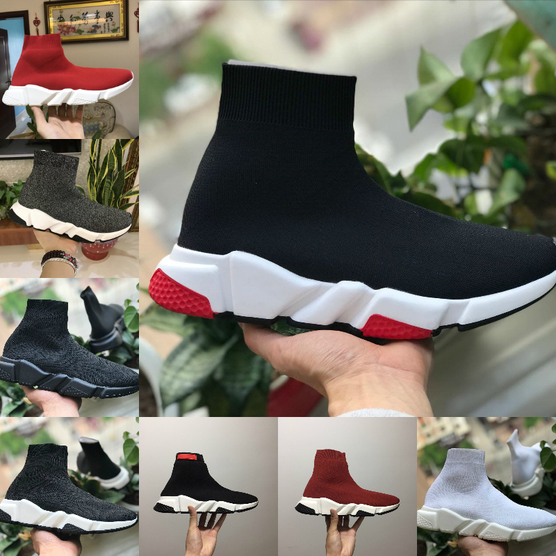 

Casual Shoes Speed Trainer Ladies Paris Socks Shoes Discount Men Women Heavy Sole Fashion Runner Sports Boots Hiking Stylist Sneakers, D1005