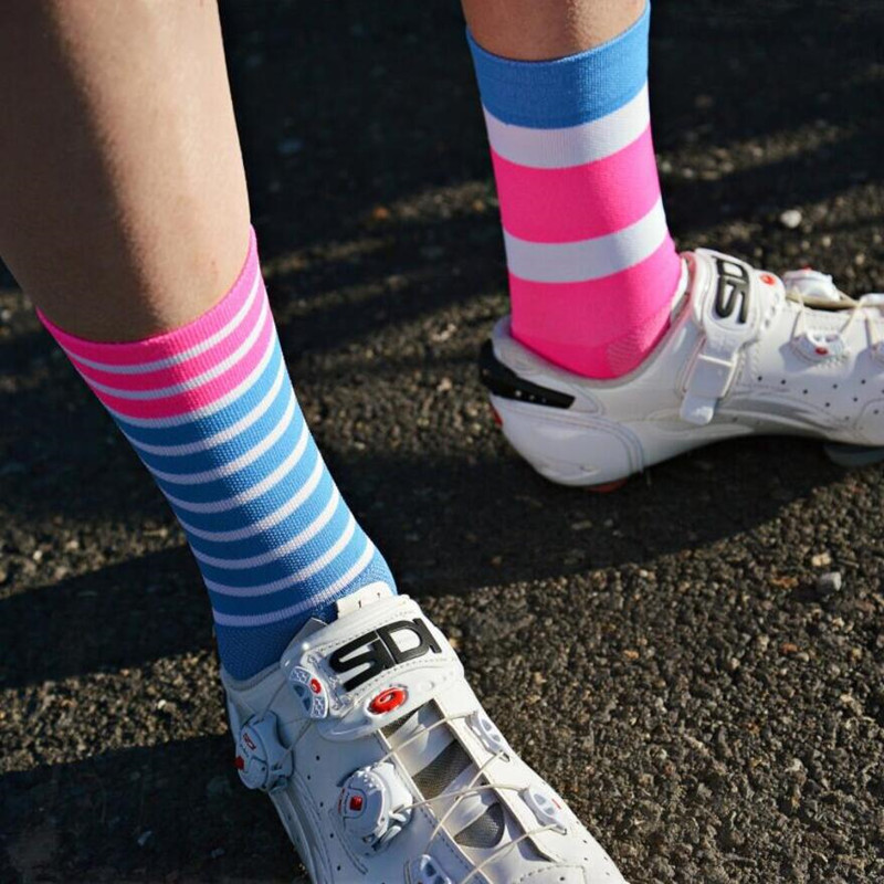 

Unisex Sports Socks Riding Bicycle Breathable Compression Spring Summer Cycling Socks Footwear Basketball Football 5 pairs, 03--5pairs