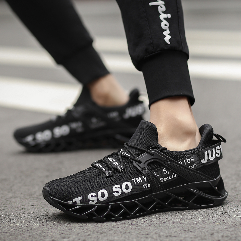 

New Hottest Men Designer Sneakers 2019 Hot Sale Blade Trend Brand Casual Shoes Men Fashion Damping Sports Shoes 7-12, Customize