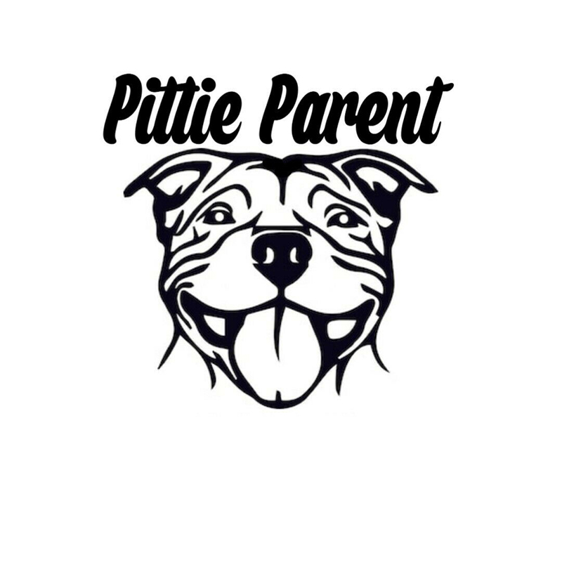 

15*14.4cm pittie parent pitbull cute dog Car Decor Cute And Interesting Fashion Sticker Decals Car Accessories, Color