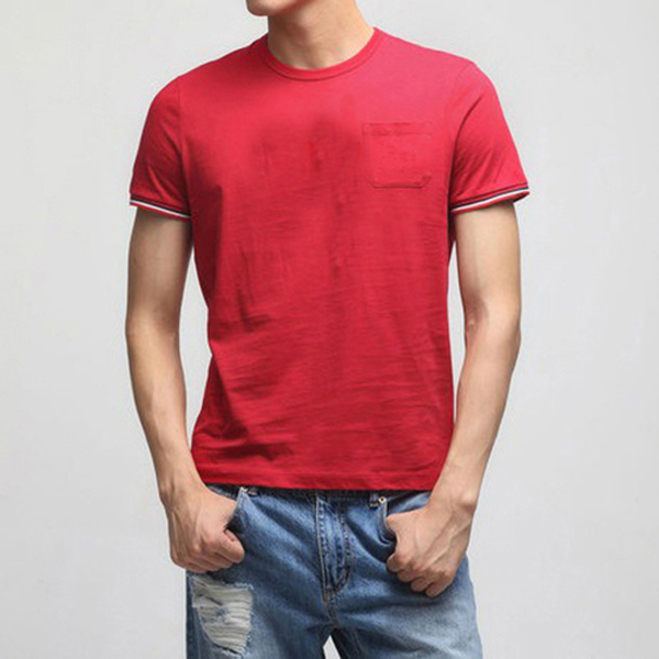 Mode sexy Hommes T-shirts pour homme Coton Nouveau drôle à manches courtes T-shirts imprimés coton pour hommes T-shirt Casual Homme avec poche