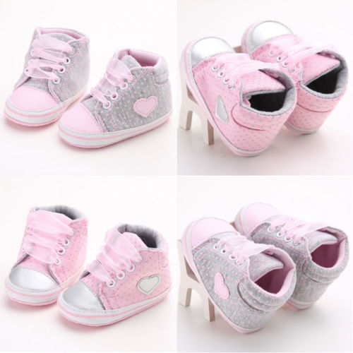 

Baby Kid Girl Shoes Infant Cotton Crib Shoes Soft Anti-slip Cute Shoes 0-18M
