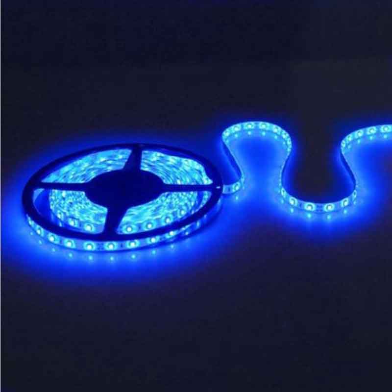 

12V Waterproof LED Strip Light 5M 300 LEDs For Boat Truck Car Suv Rv Blue