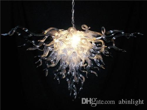 

Pretty White Murano Glass Art Chandelier Turkish Style Small Size Crystal Decoration Chandelier LED Bulb Fancy Lighting,LR1120