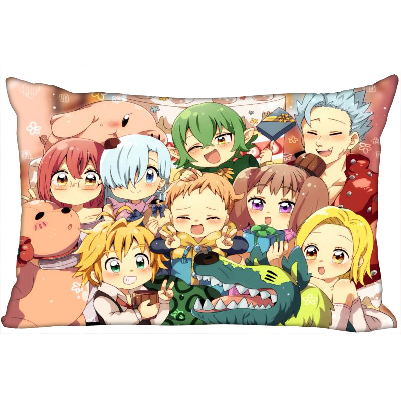 Anime Nanatsu No Taizai Pillowcase Decorative 45x35cmone Side Anime Nanatsu No Taizai Pillowcase Decorative 45x35cmone Side