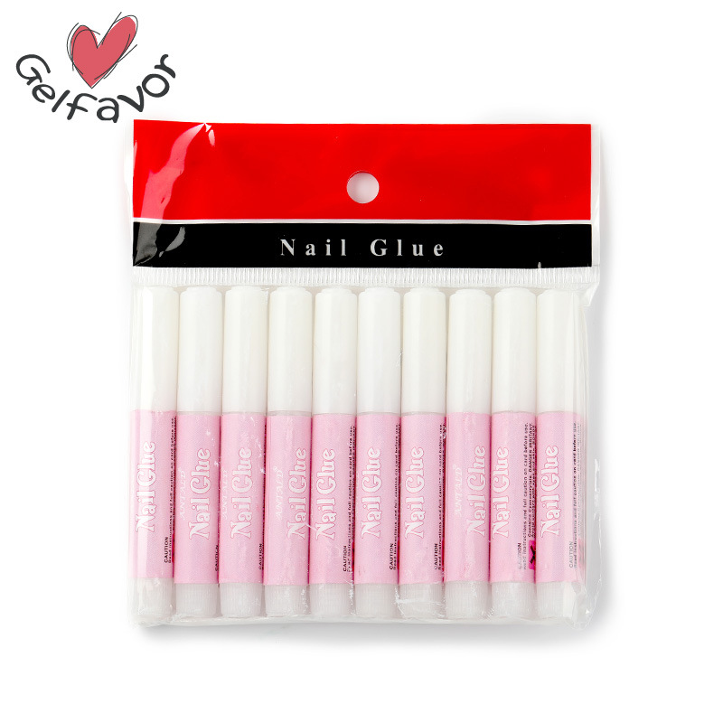 

Gelfavor round Bottle Nail Glue Nail Glue Sticky Diamond Supplies 10 PCs, N5289