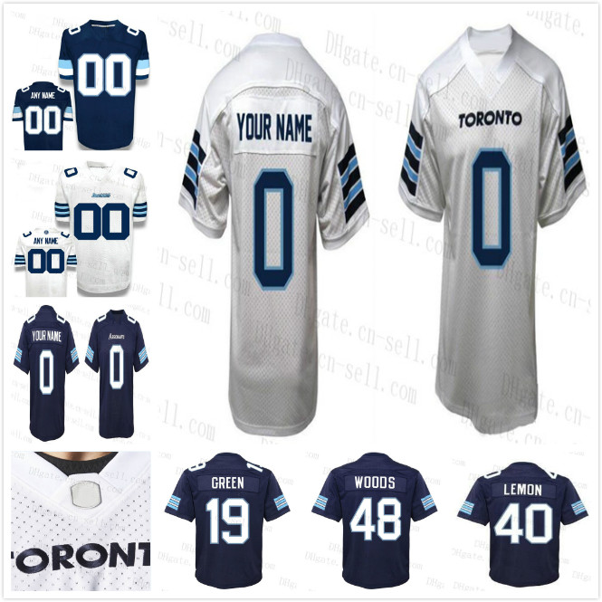 

Custom 2019 New Style Toronto Argonauts 15 Ricky Ray 48 Bear Woods 21 Hazelton Mens Womens Youth 100% Stitched Football Jerseys, Old style white any name any number