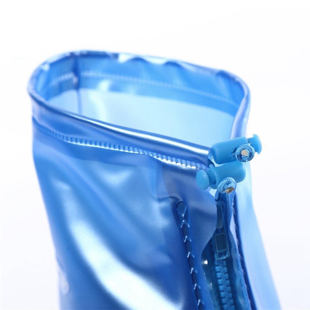 

Hot Sale-vershoes Shoe Covers Protector Men Women' Children Rain Cover for Shoes Shoes Accessories Zippered Rainproof, White