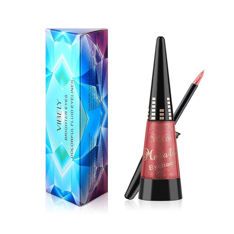 

Pearlescent Eyeliner High Flare Eyeliner Long-lasting Easy to Wear Natural Liquid, 06