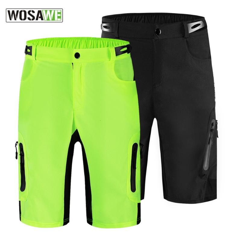 

green/black bike shorts men women bicycle clothes bermuda ciclismo 2020 summer mtb short downhill climbing hiking cycling shorts