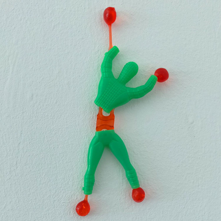 sticky spiderman toy