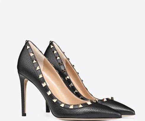 

Free shipping fashion designer new lady rivet heels, pointed leather sexy banquet dress heels + box, size 35-42
