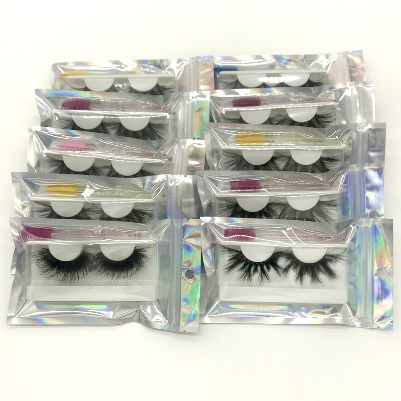 

Mink Eyelashes Bulk 30 Pairs Vendor Eyelash Packaging Box Dramatic False Eyelashes 3d Mink Lashes Curly 25mm Lash Wholesale