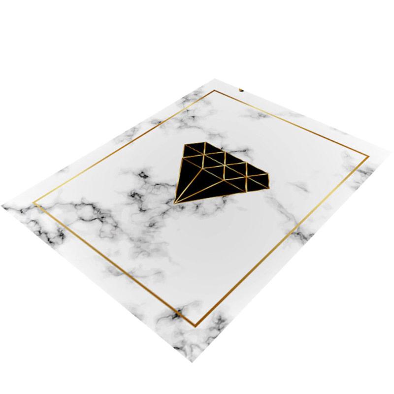 

Area Rug Marble Golden Geometric Lines Marbling Home Decor Floor Rug Carpet MYDING, 14